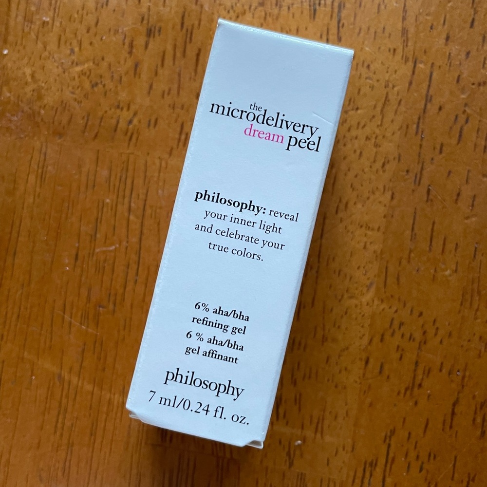 Philosophy microdelivery dream peel trial size